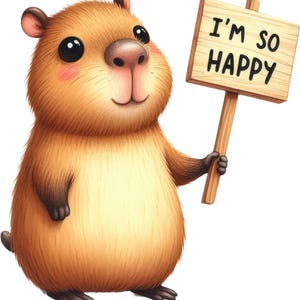 Happy Funny Animal Stickers – Cute Animals as Wall Decals & Car Stickers