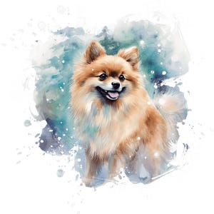 Pomeriaanse autosticker - Weerbestendige hondensticker voor op de autoruit en laptop - Cadeau-idee voor Pomeriaanse fans en liefhebbers