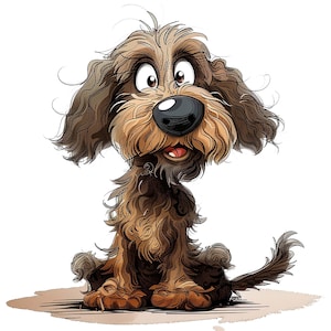 Adesivo per auto a forma di cane Cockapoo - Adesivo resistente alle intemperie per finestrini auto e laptop - Idea regalo per fan del Cockapoo e amanti dei cani