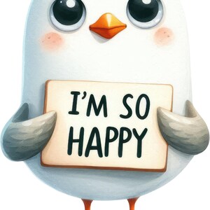 Happy Funny Animal Stickers – Cute Animals as Wall Decals & Car Stickers