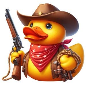 Cute rubber duck stickers – funny rubber duck wall decal DIY & car sticker!