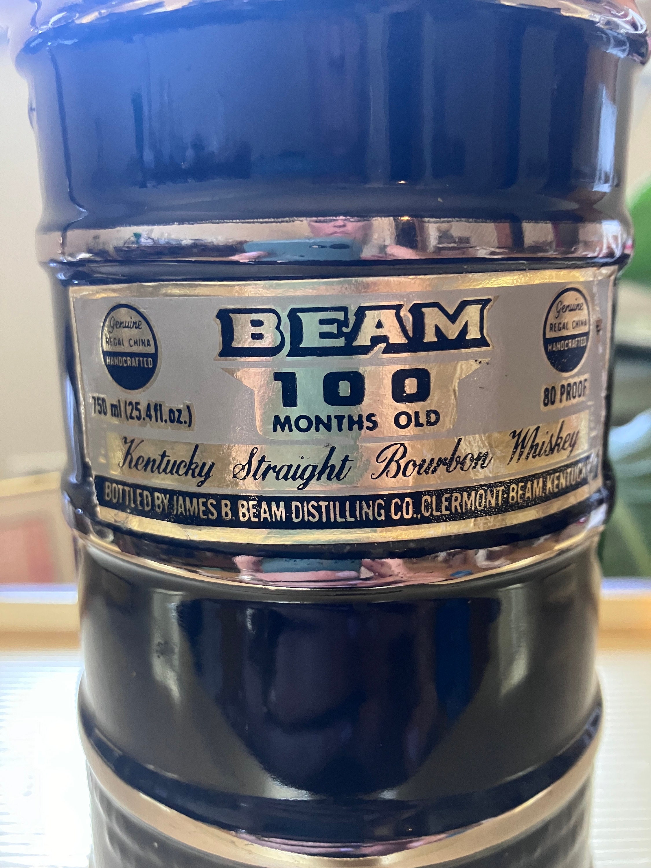 希少】BEAM 100 MONTHS OLD ビーム100 陶器 幌馬車ボトル ウイスキー