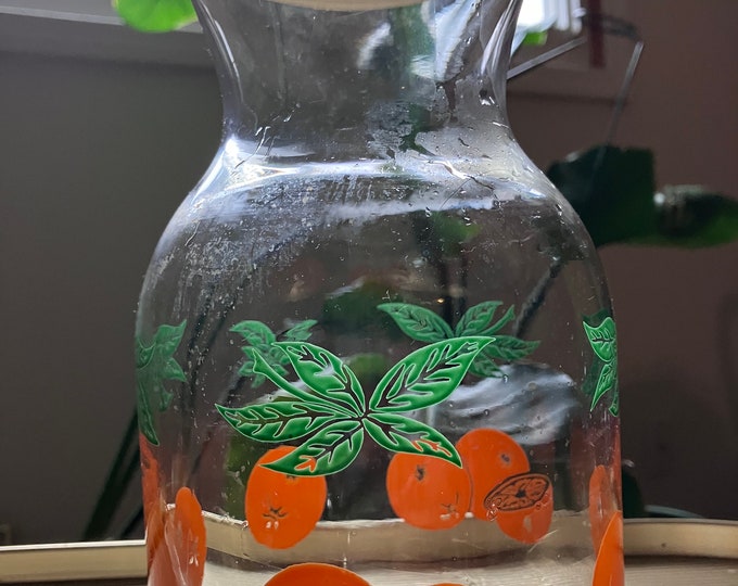 End of History Orange Glass Jar main image 1