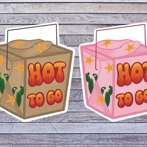 hot to go club sticker, water bottle sticker, laptop sticker, waterproof sticker, Chappell Roan sticker, Midwest Princess sticker
