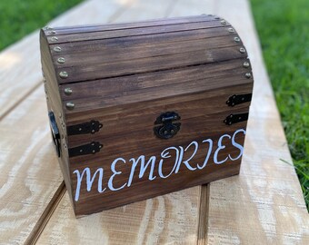 Wooden Memory Keepsake Box