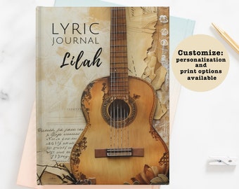 Music Journal: Music Songwriting Journal