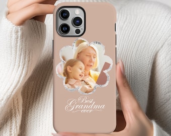 Custom Nana Grandkids Photo Phone Case, Personalized Grandma Gift