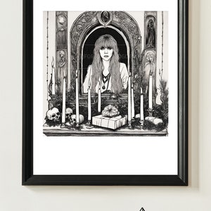 Stevie Nicks Altar Print