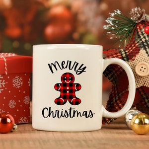 Merry Christmas gingerbread PNG digital download
