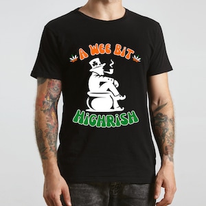 A Wee Bit Highrish St Patricks Day PNG digital download