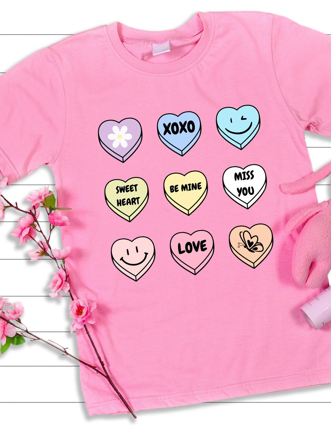 Conversation Heart Valentines Day SVG & PNG Digital Download - Etsy