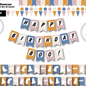 Printable Happy Birthday Banner