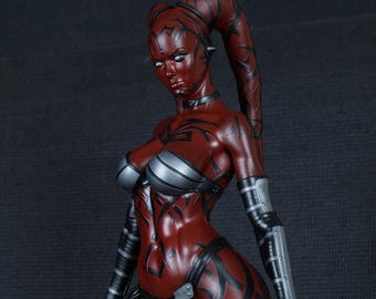 Darth Talon Figure Star Wars Collectible Hand-Painted Statue fan art