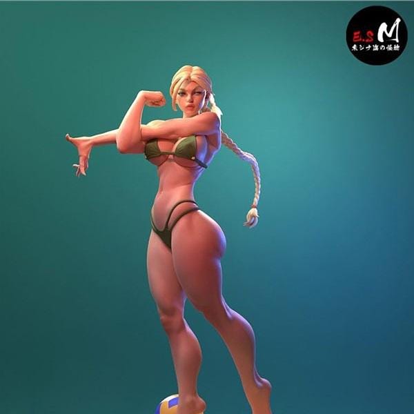 Nude Figure Chun Li - Etsy