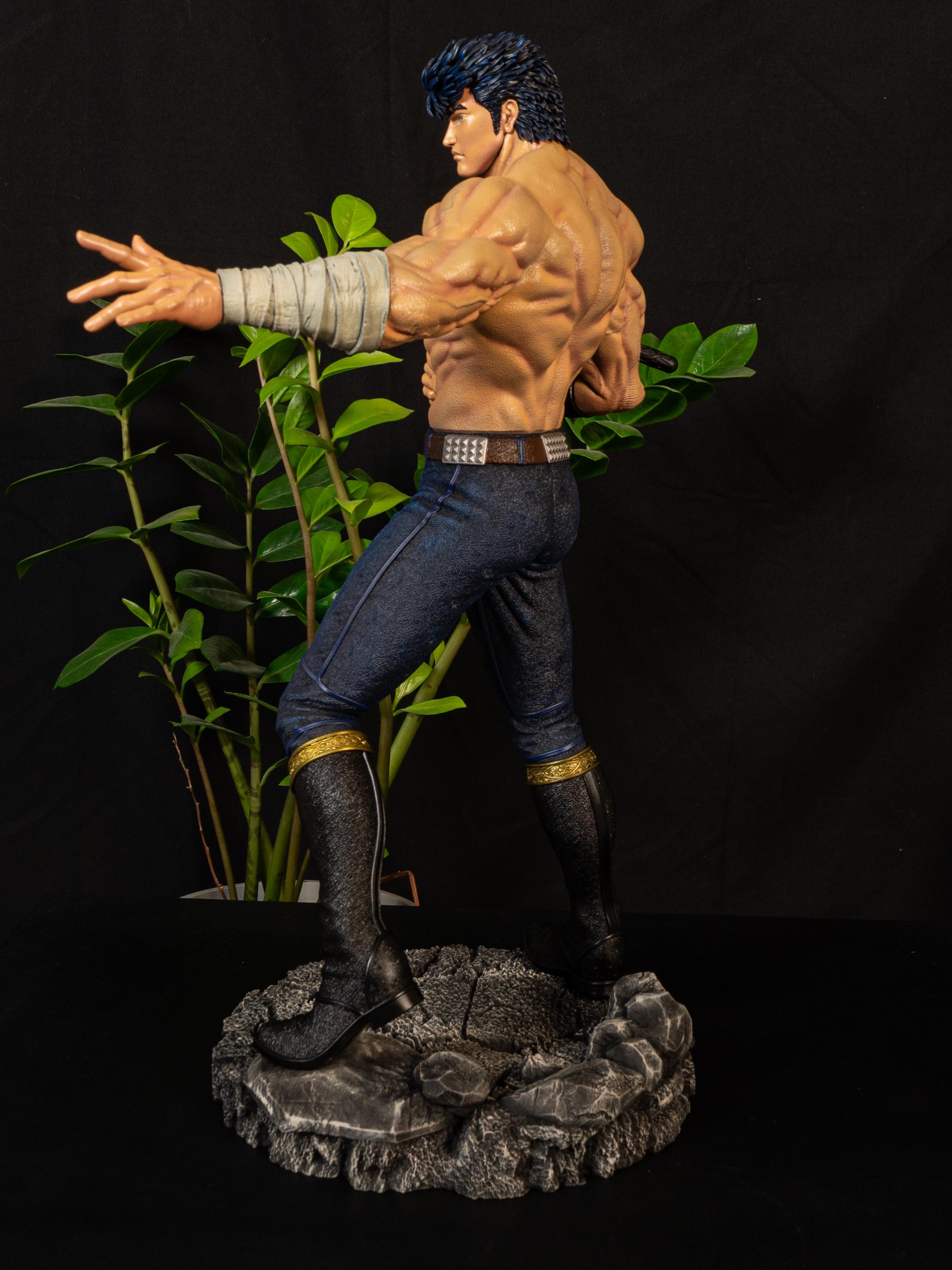 17 cm Hokuto No Ken Kenshiro Figure poing de l'étoile du nord aventure Bizarre Anime figurine Jotaro Kujo Collection modèle jouet  26