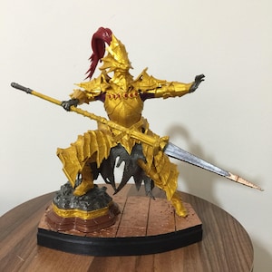 Dragon Slayer Ornstein figure - Dark Souls collectible statue 3d printed