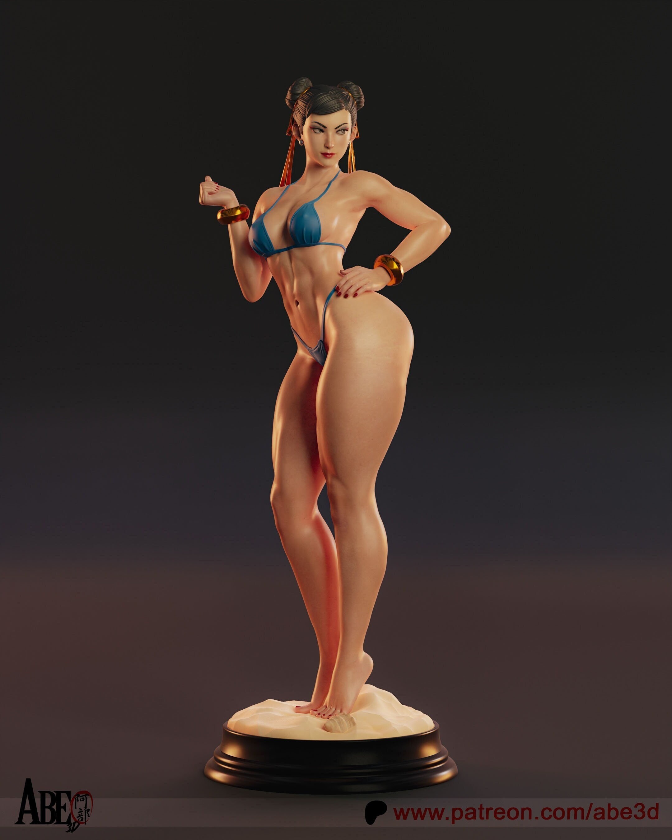 Chun-li Street Fighter Collectible Figure Custom Statue Painted NSFW Mature  - Etsy