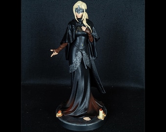 Estatua de la Guardiana del Fuego: Figura coleccionable de Dark Souls, impresa en 3D y pintada a mano.