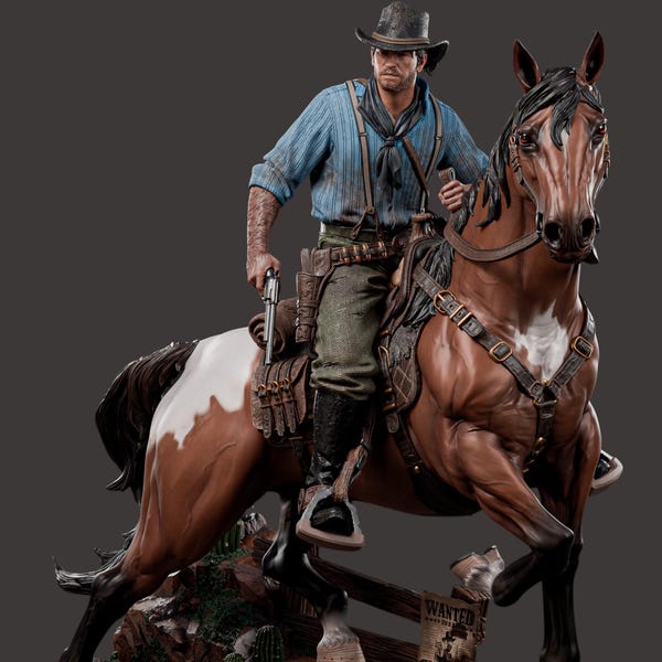 Arthur Morgan Figure - Etsy