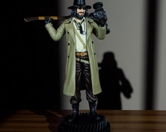 Karl Heisenberg – ręcznie malowana figurka kolekcjonerska z Resident Evil Village