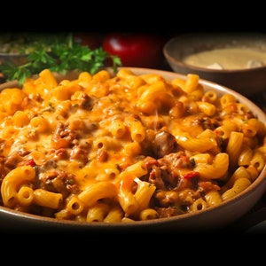The BEST Hamburger Casserole Recipe-Instant Download