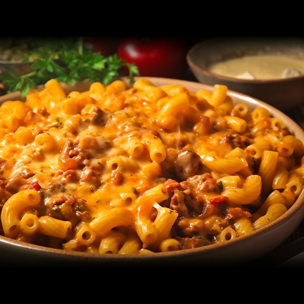 The BEST Hamburger Casserole Recipe-Instant Download