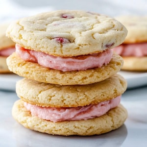 Strawberry Buttercream Cookies RECIPE-INSTANT DOWNLOAD