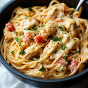 Cheesy Chicken Spaghetti Casserole RECIPE-INSTANT DOWNLOAD