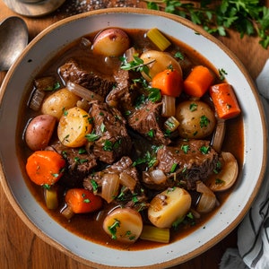 Slow Cooker Roast Beef RECIPE-INSTANT DOWNLOAD