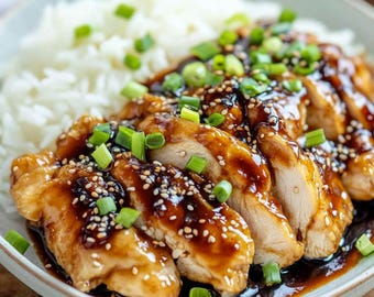 Teriyaki Chicken with Sticky Sauce