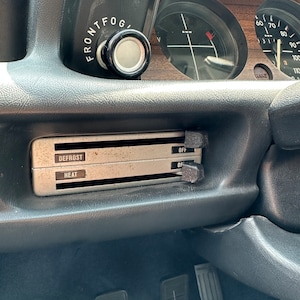 BMW 2002 E10 Climate Control HVAC Slider Knob