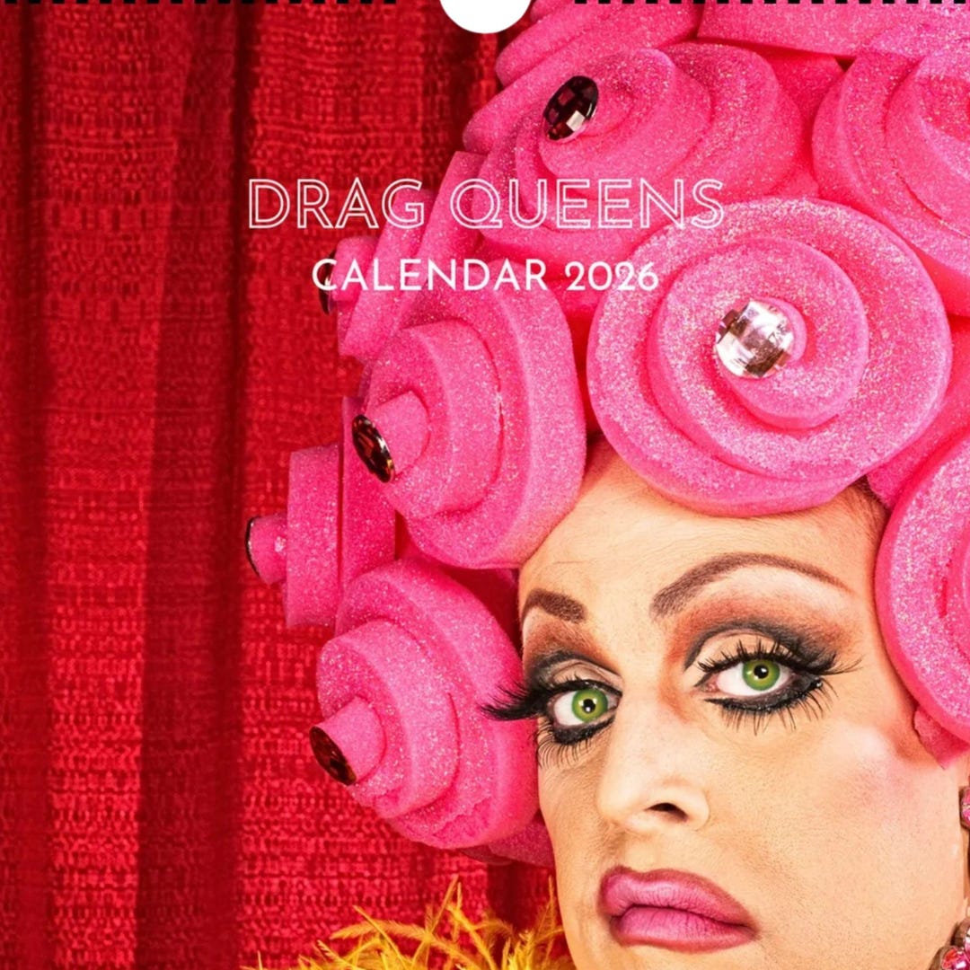 Drag Queen Calendar 2026: LGBTQ  Art Bold Glamorous Etsy