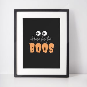 Ecco la stampa di Halloween di Boos: occhietti finti spettrali, formato A4