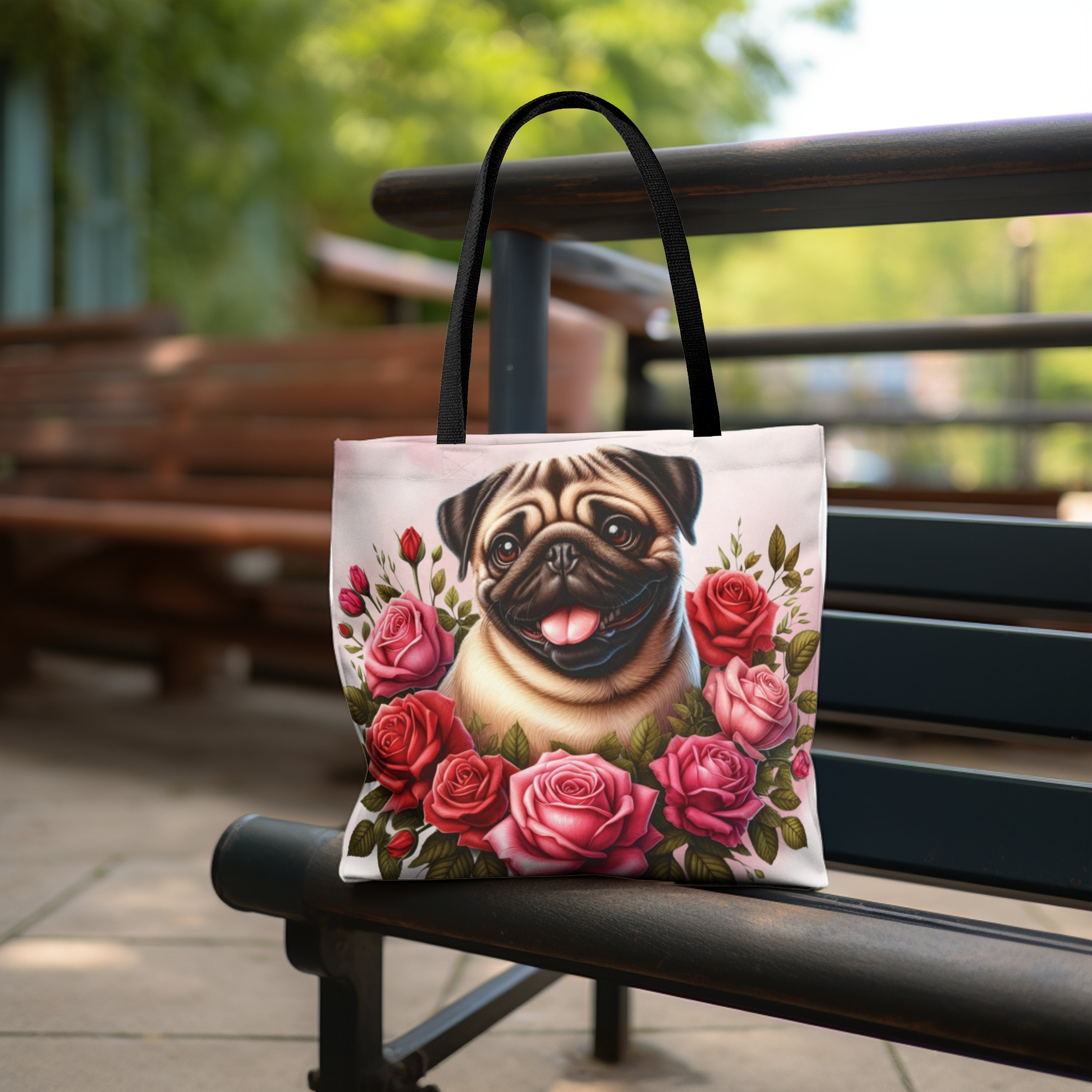 Pug lover Tote bag – Japanese Rubber Stamps