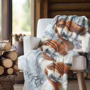 Basset Hound Blanket Basset Hound Throw Basset Hound Lover Gift Gift Ideas Etsy Canada