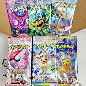 PREMIUM Japanse Pokemon Cards Geschenkdoos | Terastal-festival | 151 pokemon | Ultra zeldzame Pokemon-kaarten | tcg | Cadeaus voor kinderen