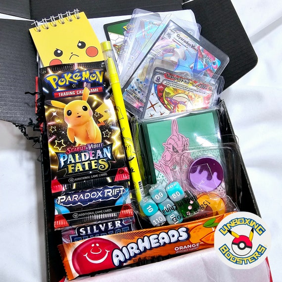 Pokemon TCG Gift Box | Authentic Cards, Booster Packs & Goodies - Etsy Pokemon TCG Gift Box | Authentic Cards, Booster Packs & Goodies - Etsy