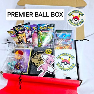 Caixa de Bolas de Estreia Pokémon | Caixa de Presente Pokémon | Caixa de Assinatura | Presente de Aniversário Pokémon | Presentes para Ele | Cartas Colecionáveis TCG