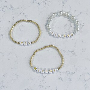 Spooky Beaded Bracelets (set of 3)