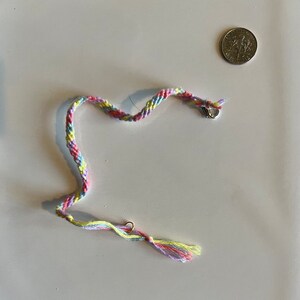 Handmade Braided Rainbow Friendship Bracelets