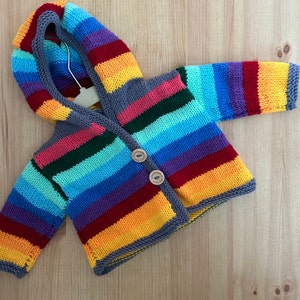 Striped Baby Cardigan