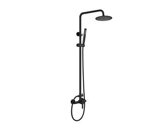 Makai Dual Function Matte Black Stainless Steel Outdoor Shower