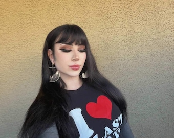 I <3 Blast Beats Cropped Baby Tee, Black Metal Shirt