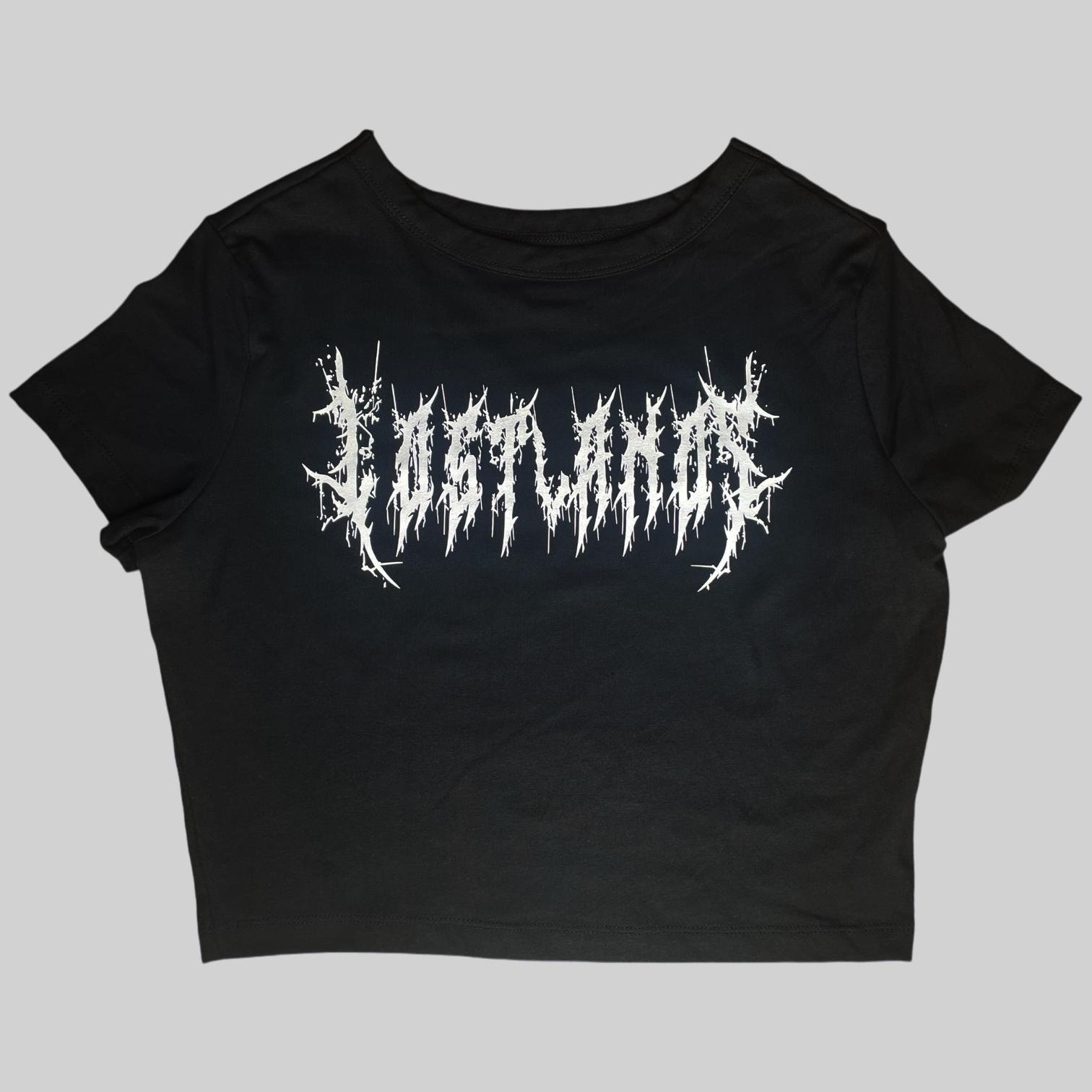 ◆BADBLOOD◆ Kill Them Overfit Crop T-Shirt Black badblood – BBGSHOPHK