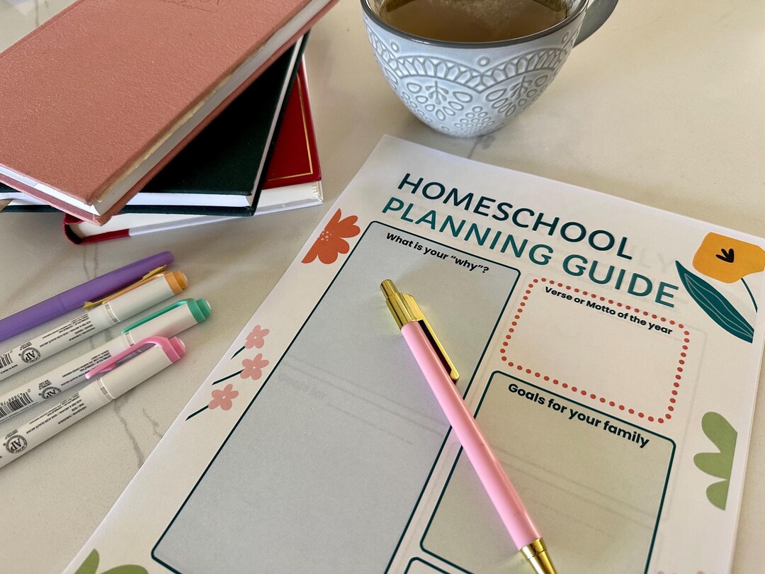 Homeschool Planning Guide - Etsy