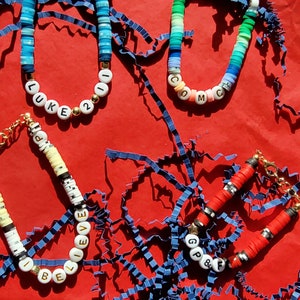 Custom Bracelets | Concert Bracelets | Friendship Bracelets | Clay Beads | Strong and Durable Bracelets