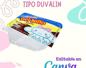 Plantilla Tipo Duvalin Editable en canva