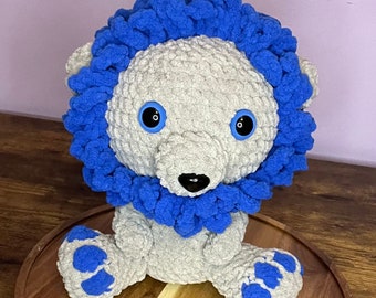 Lion Plushy/ Homemade Crochet Stuffed Animal