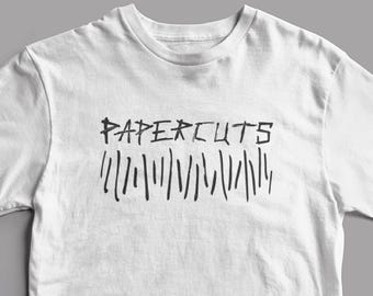 MGK Shirt Machine Gun Kelly Merch Papercuts T-Shirt Mainstream Sellout EST Punk Gothic Emo Band Quote Gift For Him Her Men's Women's Unisex