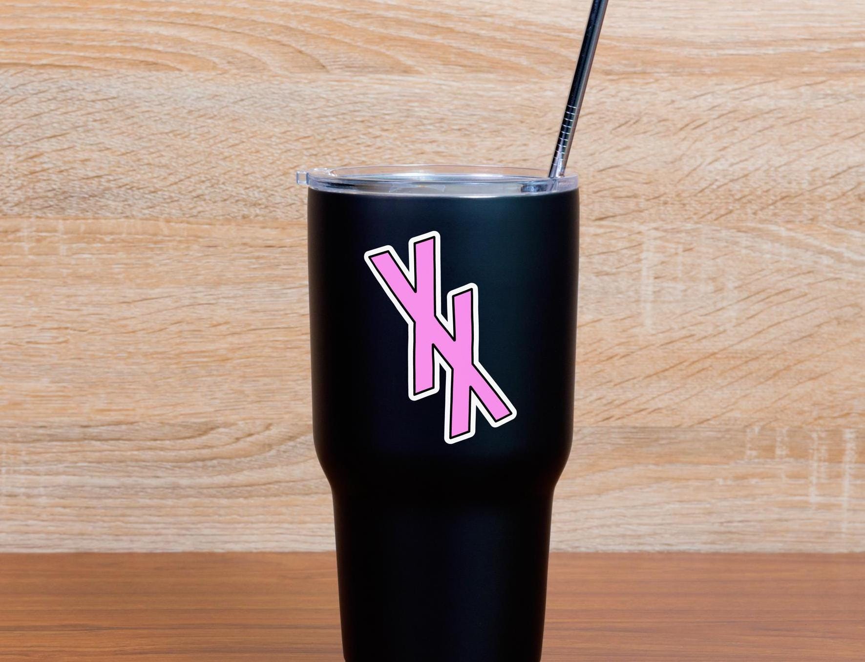 XX Sticker Pink MGK Machine Gun Kelly Merch Double Xs Tickets to My ...